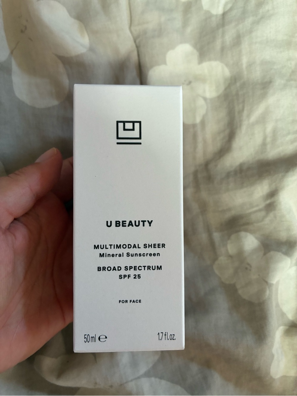 U Beauty Multimodal Sheer Mineral Sunscreen 50ml